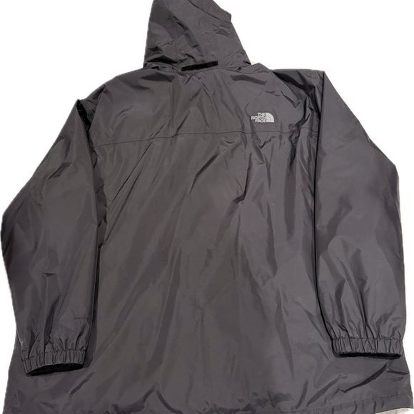 The North Face Men’s 4X Waterproof Rain Jacket Black Big & Tall Hooded Shell - Picture 3 of 7